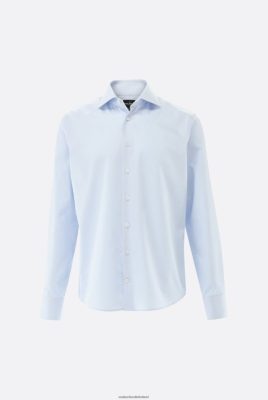 Van Laack Outlet Ireland | Van Laack Wrinkle Free Twill Shirt With Texture Slim Fit H0PF06613
